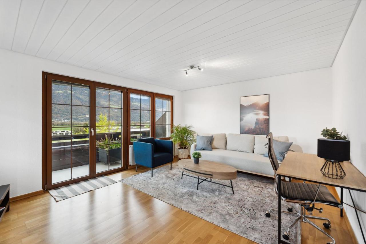 Sonniges Apartment Mit Traumhaftem Bergblick Buchs  Eksteriør bilde